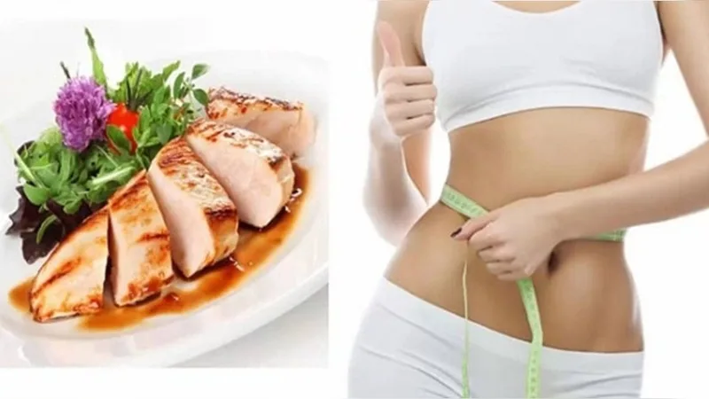 Ức gà có thể hỗ trợ giảm cân nếu được ăn đúng khẩu phần và chế biến ít dầu mỡ.
