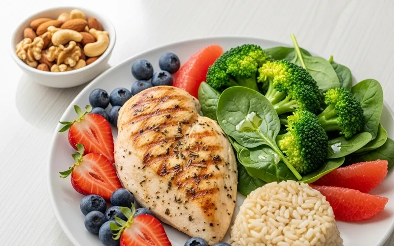 Có thể ăn ức gà thường xuyên nhưng nên đa dạng nguồn đạm để bữa ăn đủ chất hơn.