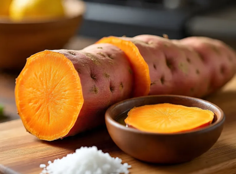 Khoai lang cung cấp tinh bột phức hợp, chất xơ, vitamin, kali và nhiều chất chống oxy hóa có lợi.