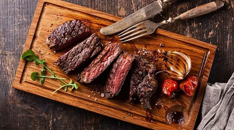 Thịt bò nạc giàu protein, giúp no lâu và phù hợp với thực đơn giảm cân nếu ăn đúng khẩu phần.