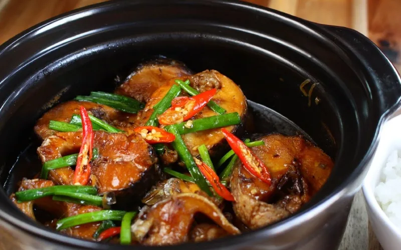 cá quả kho tộ